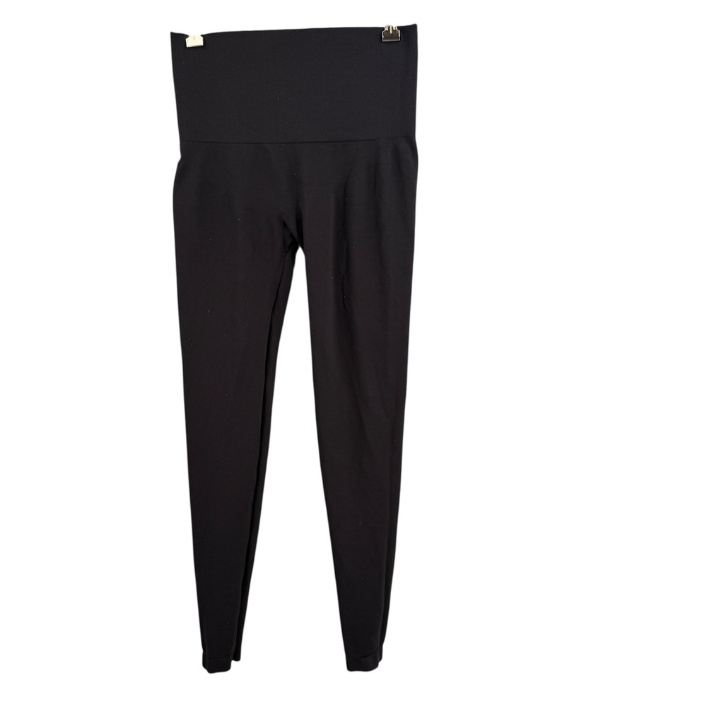 Love‎ Your Assets by Sara Blakely Black High Waist Shaping Leggings XL
